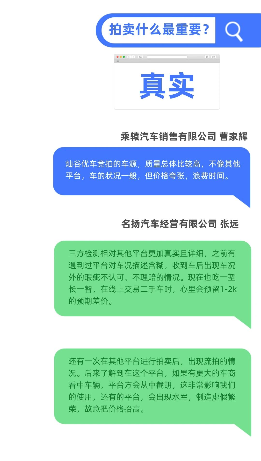 “灿谷优车”与车商对谈：拍卖背后