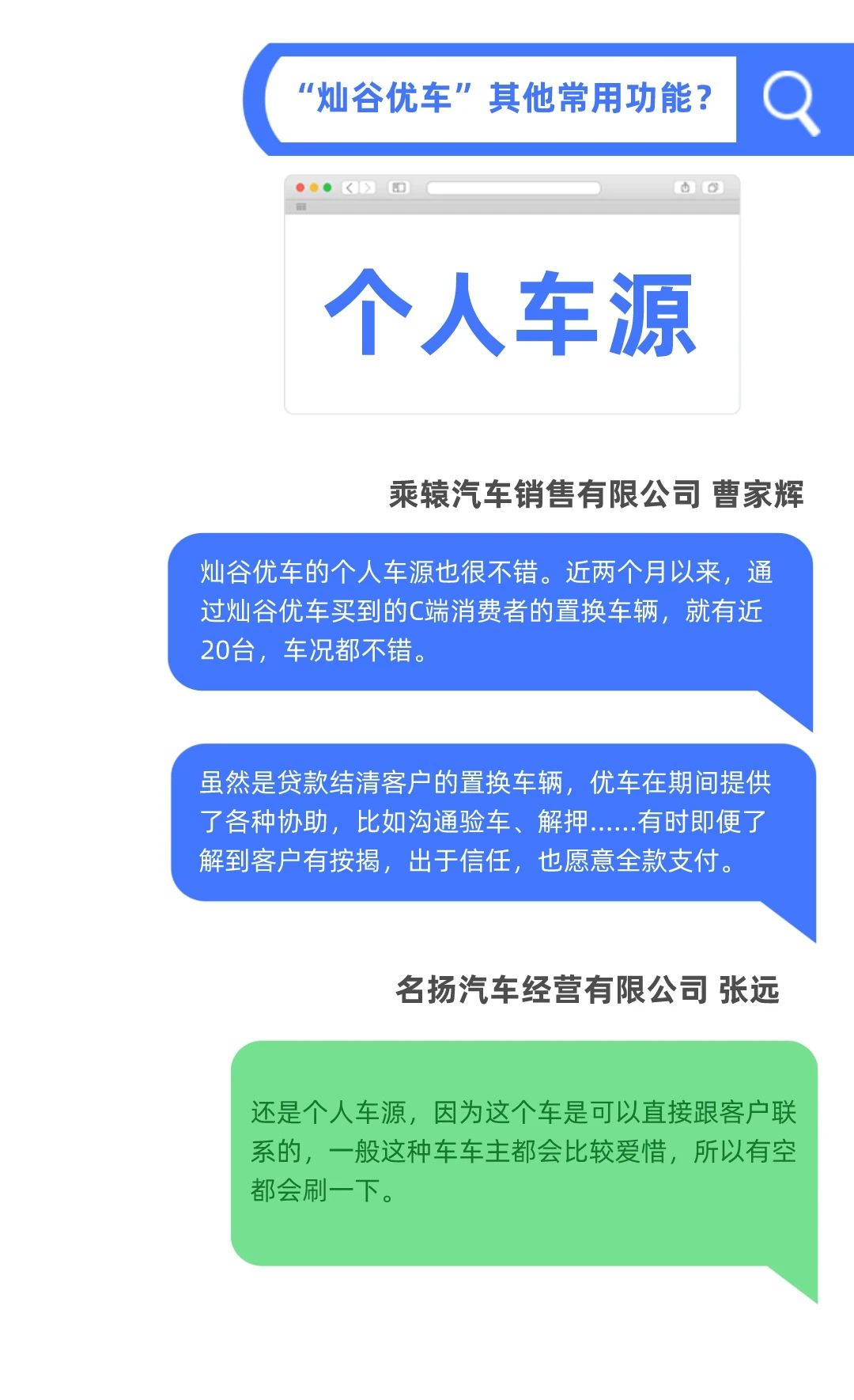 “灿谷优车”与车商对谈：拍卖背后