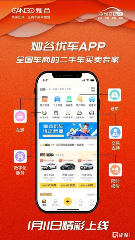 新车、二手车双平台基本确立，灿谷(CANG.US)进入商业化验证阶段